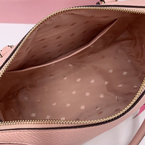 Kate Spade Mimi Satchel Rose Smoke - Picture 9 of 16